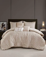 Madison Park Riva Jacquard 7-Pc. Comforter Set