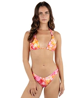 Hurley Juniors' Tropic Dreams Triangle Bikini Top