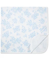 Little Me Baby Girls Cotton Roses Blanket