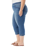 Gloria Vanderbilt Plus Shape Effect Capri Jeans