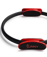 Sunny Health & Fitness 15” Pilates Ring, Fitness Circle for Toning, Strength Training, Core Exercises
