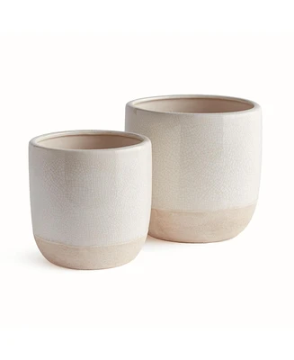 Leona Flowerpot Planters Set of 2