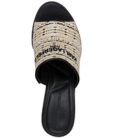 Karl Lagerfeld Paris Women's Harford Open Toe Mule Sandals