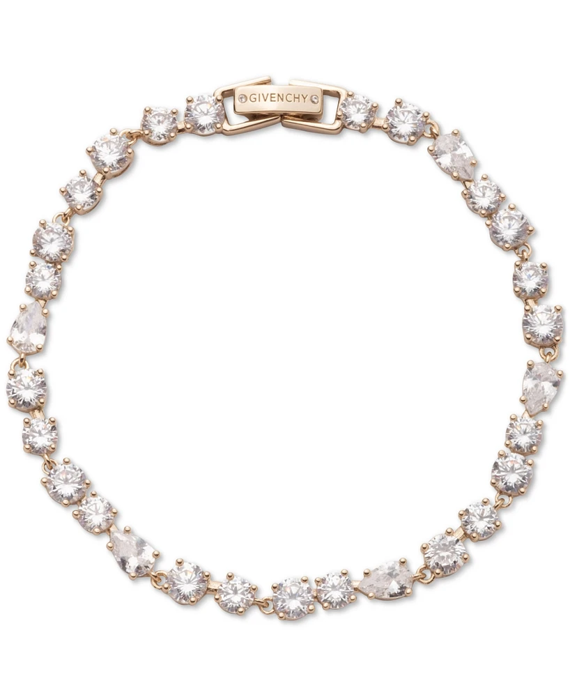 Givenchy Mixed Cubic Zirconia All-Around Flex Bracelet