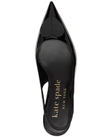 Kate Spade New York Women's Lover Slingback Kitten Dress Sandals