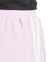 adidas Women's Pacer 3-Stripes High-Rise Woven Training Shorts