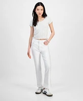 7 For All Mankind Women's High-Waist Slim Kick Jeans