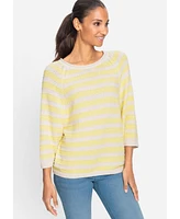 Olsen Women's Striped Sweater