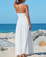 Cupshe Women's Everlasting Charm White Midi Beach Dress