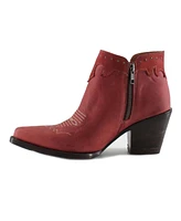 Kayla Leather Cowgirl Boots - Stylish & Comfortable by Buck Brana