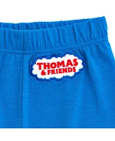 Thomas & Friends Little Boys Pajama Shirt Pants and Slippers 3 Piece