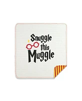 Harry Potter Baby Boys Zip Up Sleep N' Play Bib Blanket and Burp Cloth 4 Piece Outfit Set