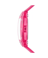 Skechers Women's Sawtelle Digital, Pink Polycarbonate Watch