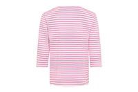 Olsen Women's Striped V-Neck T-Shirt