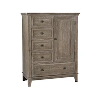 Leland Wood Chifferobe, Sandwash