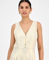 I.n.c. International Concepts Women's Button-Front Maxi Dress, Exclusively at Macy's