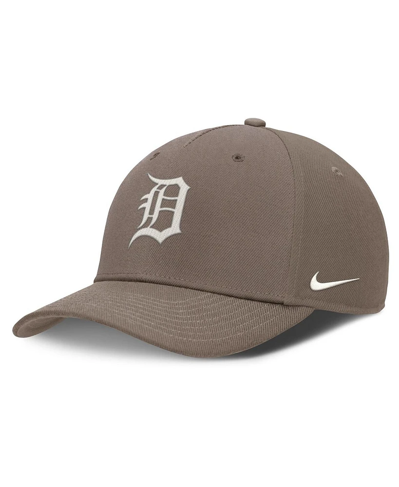 Nike Men's Brown Detroit Tigers Rise Performance Adjustable Hat