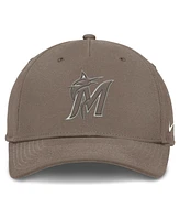 Nike Men's Brown Miami Marlins Rise Performance Adjustable Hat