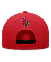 Fanatics Men's Red Louisville Cardinals Foul Ball Rope Adjustable Hat