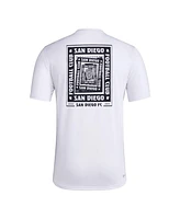 Adidas Men's White San Diego Fc Local Wrap T-Shirt