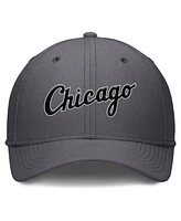 Nike Men's Gray Chicago White Sox Swoosh Performance Flex Hat