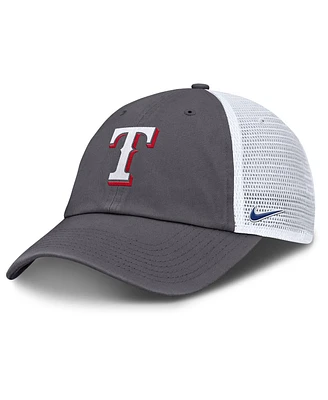 Nike Men's Gray Texas Rangers Adjustable Trucker Hat