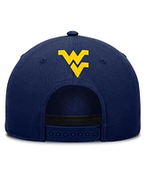 Fanatics Men's Navy West Virginia Mountaineers Foul Ball Rope Adjustable Hat