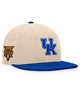 Fanatics Men's Tan Kentucky Wildcats Catcher Snapback Hat