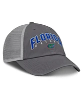 Fanatics Men's Charcoal Florida Gators Ionic Trucker Adjustable Hat