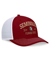 Top of the World Men's Garnet Florida State Seminoles Carson Trucker Adjustable Hat