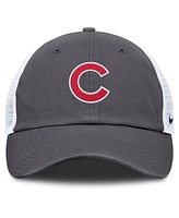 Nike Men's Gray Chicago Cubs Adjustable Trucker Hat