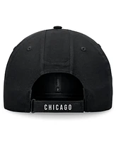 Fanatics Men's Black Chicago Blackhawks Front Office Ripstop Adjustable Hat