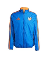 Adidas Men's Blue/Orange Fc Cincinnati 2025 Anthem Reversible Full-Zip Jacket