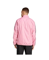 Adidas Men's Pink/Black Inter Miami Cf 2025 Anthem Reversible Full-Zip Jacket