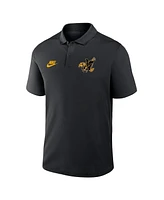 Nike Men's Black Iowa Hawkeyes Primetime Victory Legacy Vault Logo Performance Polo Shirt