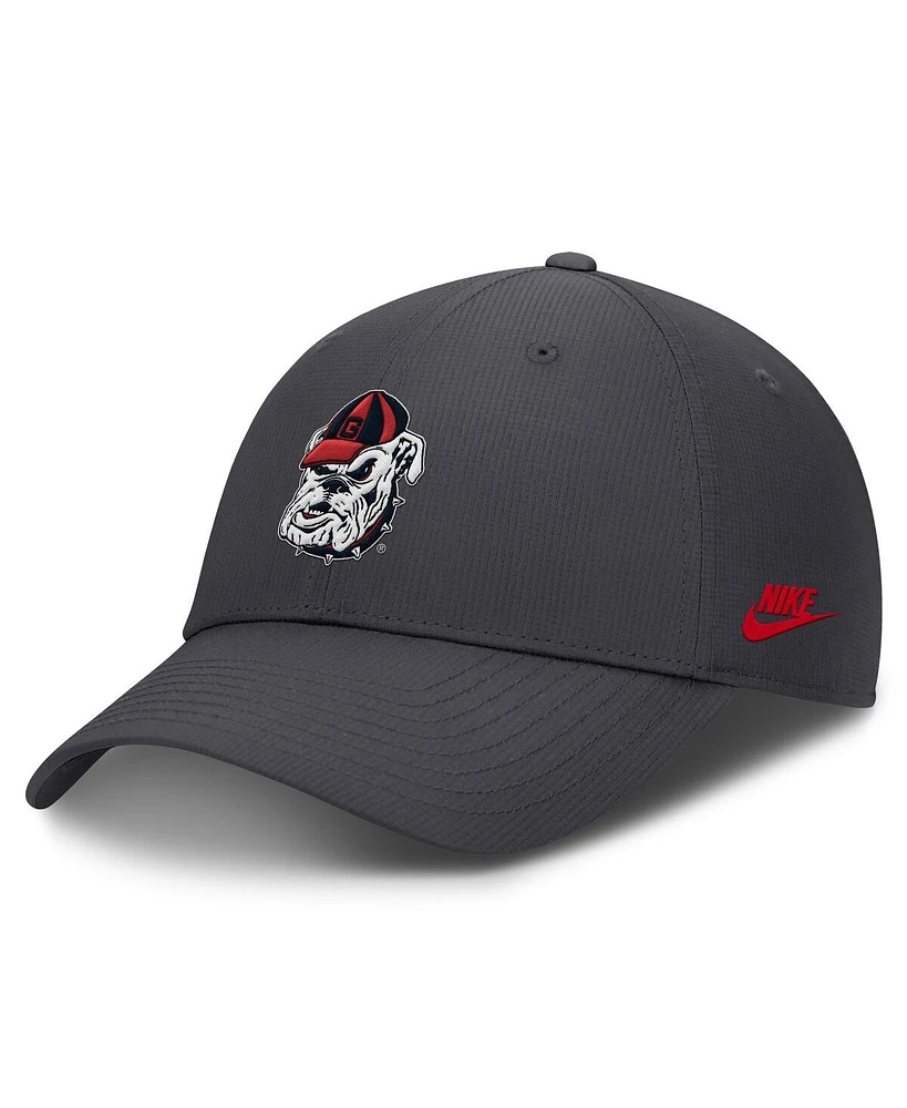 Nike Men's Charcoal Georgia Bulldogs Core Rise Vault Performance Adjustable Hat