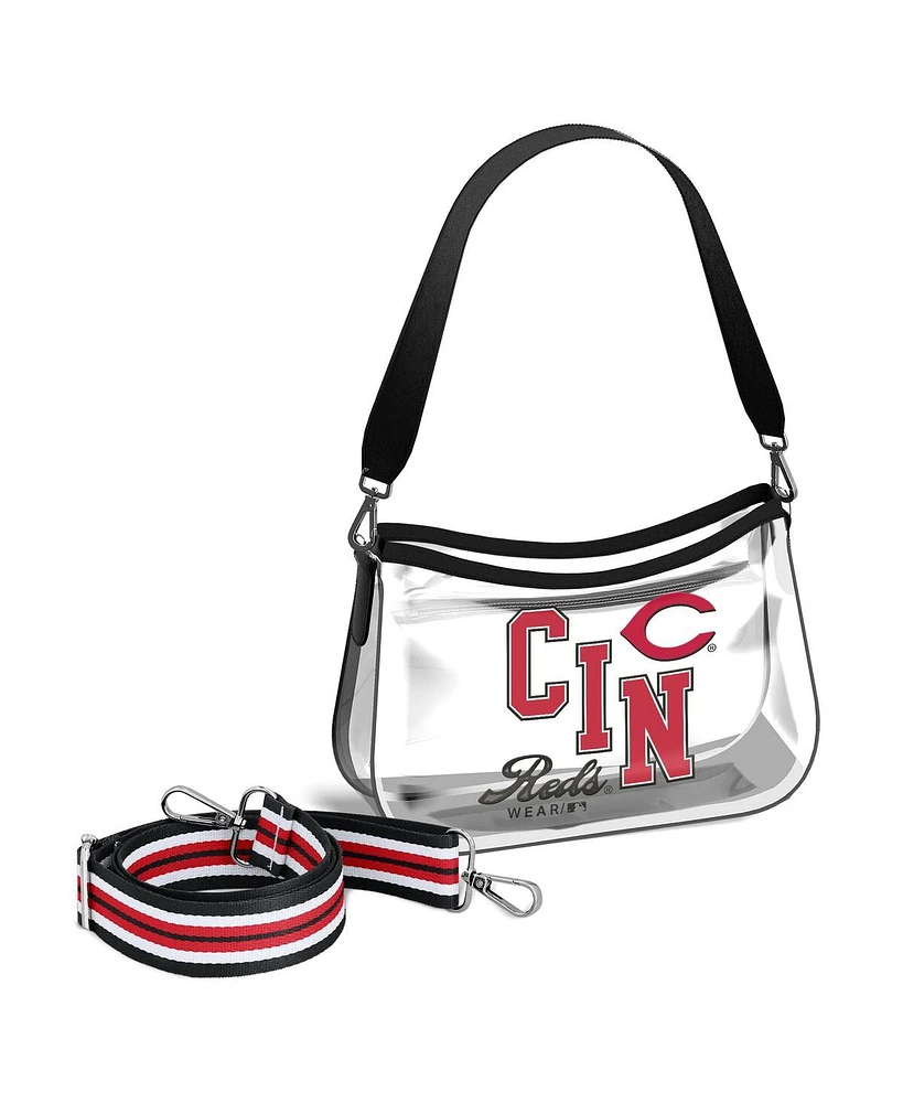 Wear by Erin Andrews Cincinnati Reds Clear Stadium Mini Purse