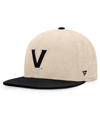 Fanatics Men's Tan Vanderbilt Commodores Catcher Snapback Hat