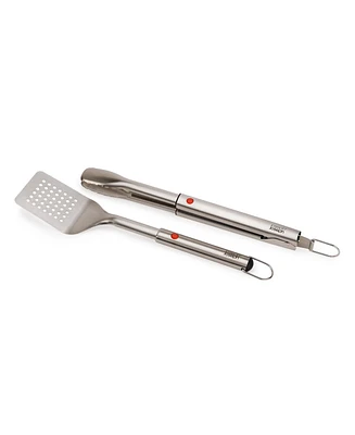 Joseph Joseph GrillOut 2-Piece Bbq Turner and Tongs Set