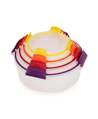 Joseph Joseph Nest Lock 8-Piece Round Food Storage Container Set