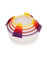 Joseph Joseph Nest Lock 8-Piece Round Food Storage Container Set