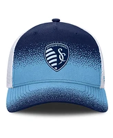 Fanatics Men's Navy Sporting Kansas City Libero Trucker Adjustable Hat