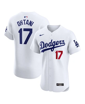 Nike Men's Shohei Ohtani White Los Angeles Dodgers Home Vapor Premier Elite Player Jersey