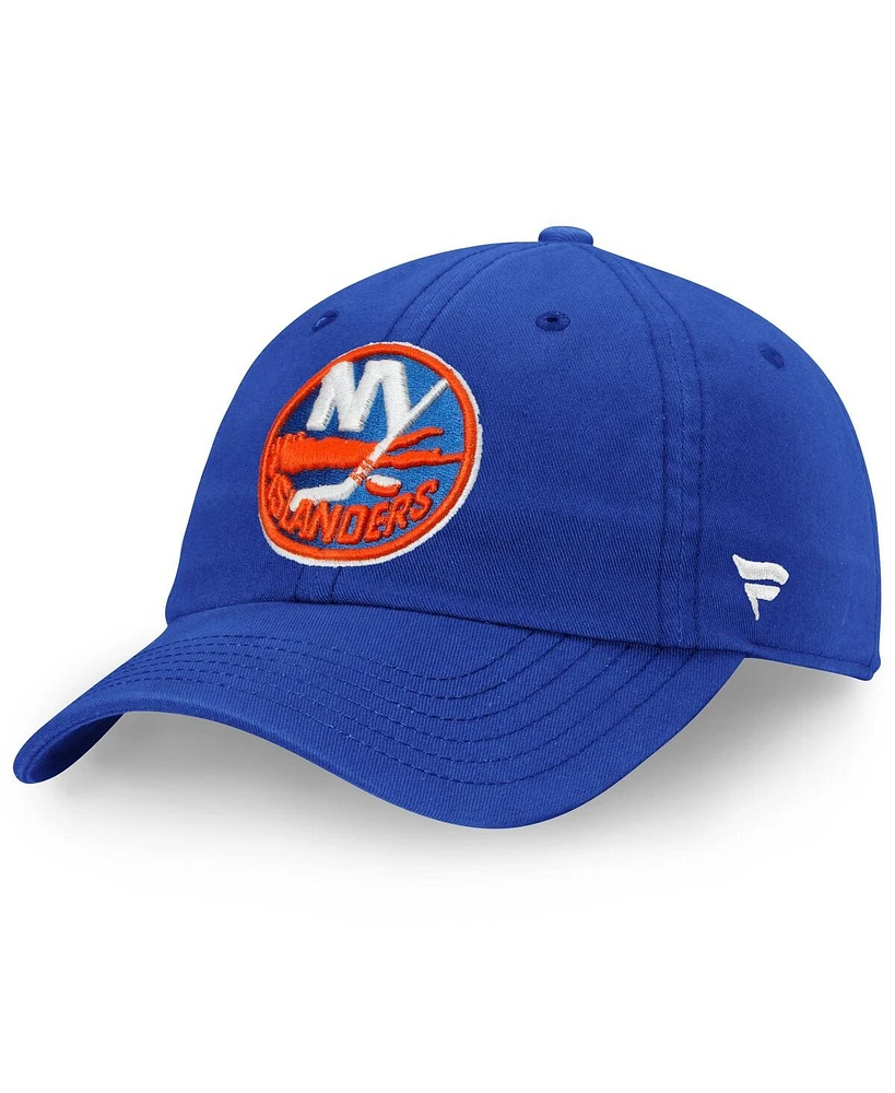 Fanatics Men's Royal New York Islanders Core Primary Logo Adjustable Hat
