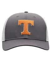 Top of the World Men's Gray/White Tennessee Volunteers Victory Baseline Trucker Adjustable Hat