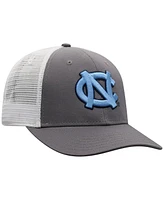 Top of the World Men's Gray North Carolina Tar Heels Trucker Adjustable Hat