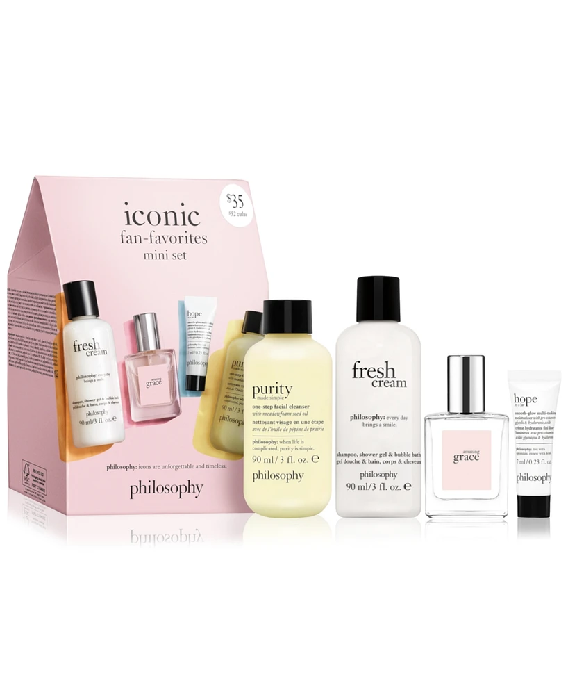 philosophy 4-Pc. Iconic Fan-Favorites Mini Set