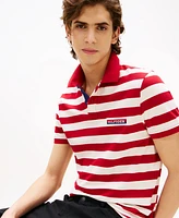Tommy Hilfiger Men's Regular-Fit Stripe Polo Shirt