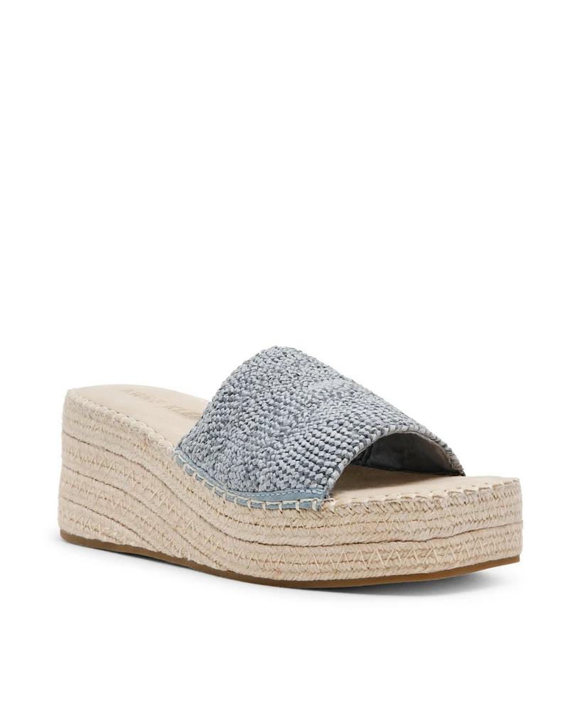 Anne Klein Women's Cruz Platform Espadrille Wedge Sandals