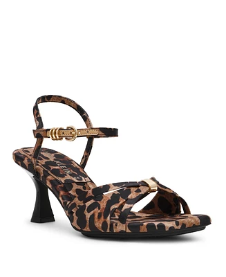 Anne Klein Women's Jelena Ankle Buckle Strap Dress Sandals